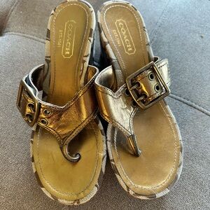 Coach Sherri Sandals Sz 6.5